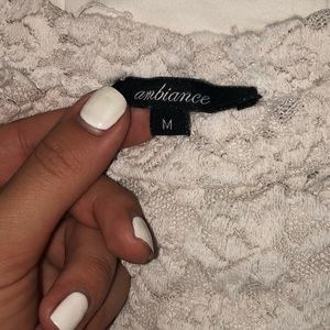 Charlotte Russe White see through top